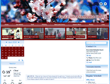 Tablet Screenshot of carrollunitedmethodist.org